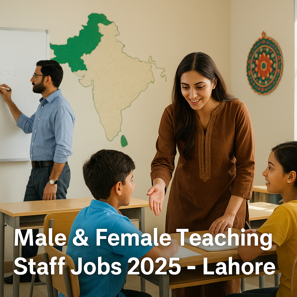 Male & Female Teaching Staff Jobs